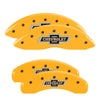 MGP 14005SBANYL 4 Caliper Covers Engraved Front & Rear fits Chevrolet 100 Annive