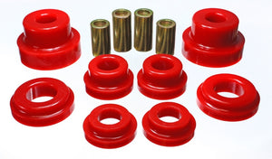 Energy Suspension 3.4169R 10 fits Chevy Camaro Red Rear Sub-Frame Mount Replacement Bushing Set