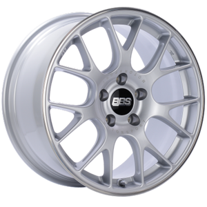 BBS CH123SPO CH-R 19x9.5 5x112 ET45 Brilliant Silver Polished Rim Protector Wheel -82mm PFS/Clip Required