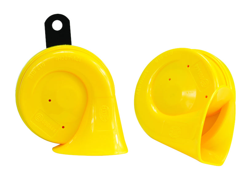 Hella 12010821 Horn Kit Bx Yellow Trumpet 12V Univ