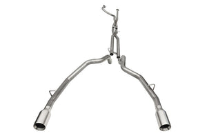 CORSA Performance 21190 Corsa 2021-2024 fits Dodge Ram TRX Crew Cab Baja Catback Exhaust Dual Rear Satin Tip