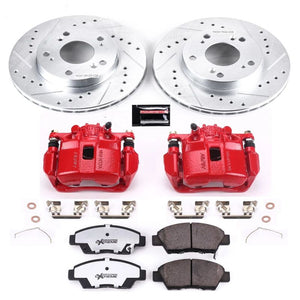 PowerStop KC5400 fits Honda CR-Z Front Z26 Street Warrior Brake Kit w/Calipers
