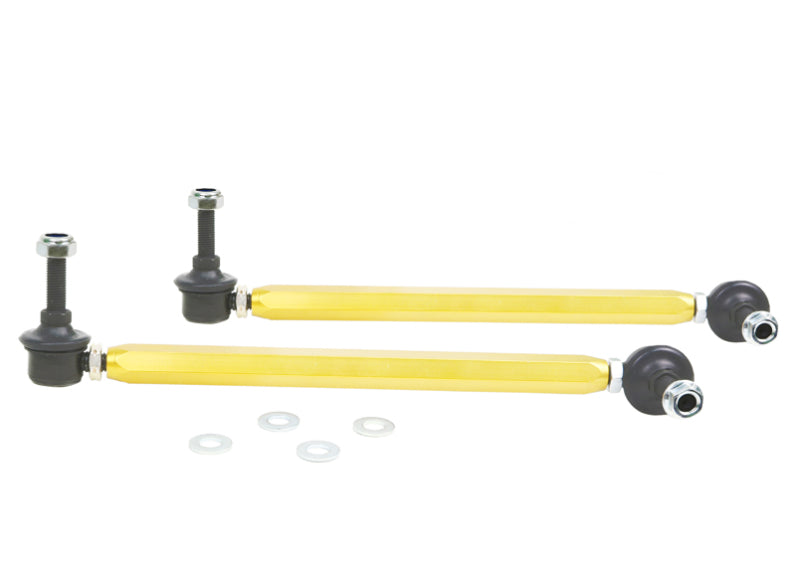 Whiteline KLC140-295 Universal Swaybar Link Kit Heavy Duty Adjustable Steel Ball Joint