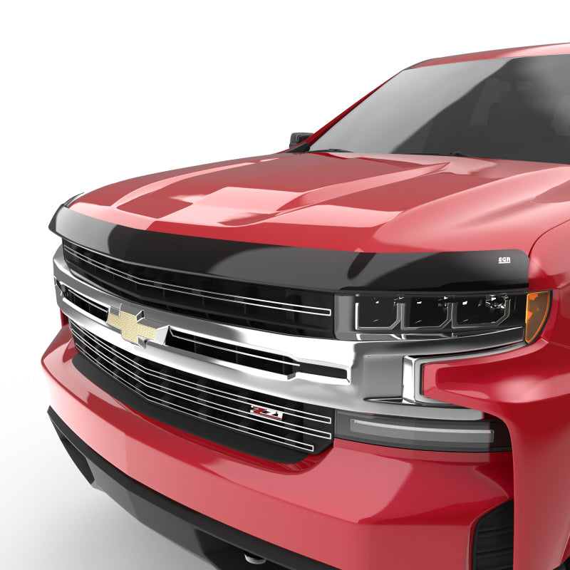 EGR 301691 2019 fits Chevy 1500 Super Guard Hood Guard - Dark Smoke