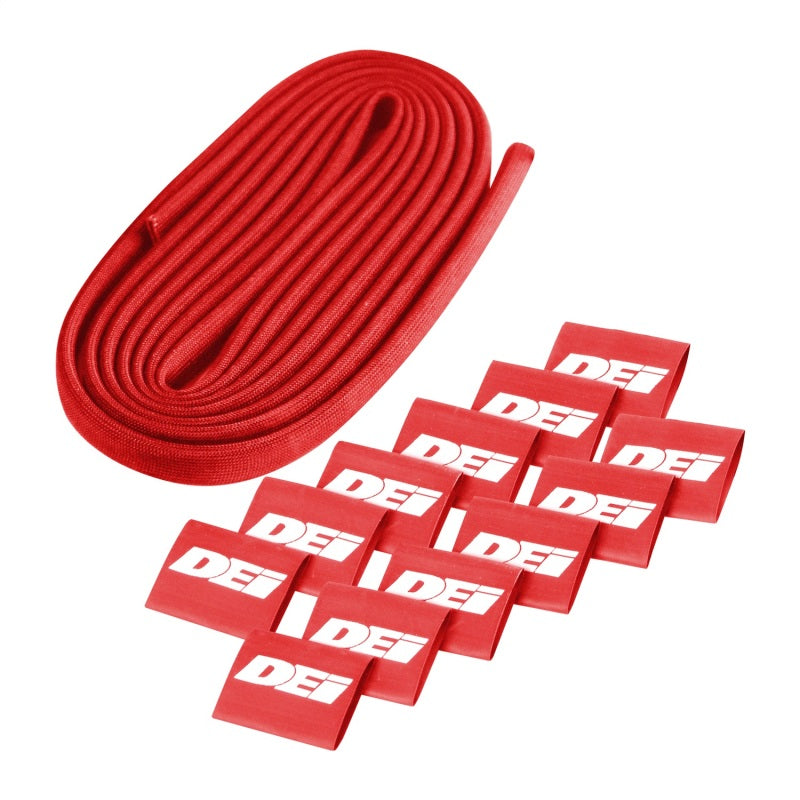 DEI  10576 Protect-A-Wire 4 Cylinder Kit - Red