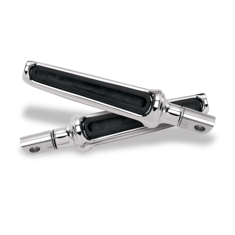 Performance 0035-0065-CH Machine Footpegs Contour Passenger - Chrome