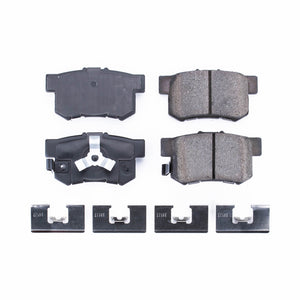 PowerStop 17 fits Acura RDX Rear Z17 Evolution Ceramic Brake Pads w/Hardware