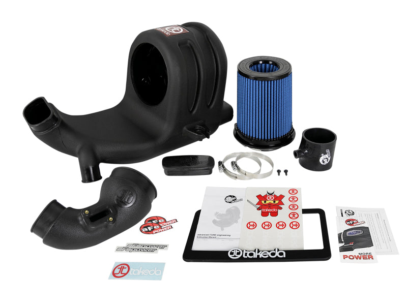 AFE 56-70001R  Momentum Pro 5R Cold Air Intake System 15-18 fits Honda Fit I4-1