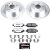 PowerStop K7864-26 07-10 fits Nissan Altima Rear Z26 Street Warrior Brake Kit