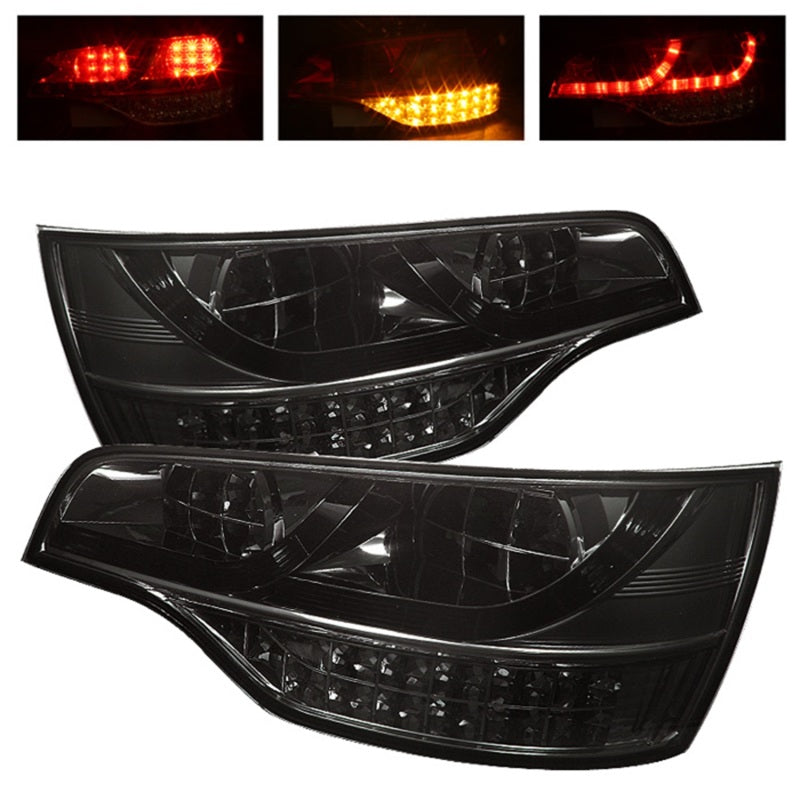 Spyder 5000316 fits GMC 19-20 Sierra LED Model Only LED Tail Lights - Black Smoke ALT-YD-GS19LED-LED-BSM