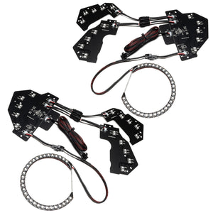 ORACLE Lighting 1446-332 Oracle 18-21 fits Ford Mustang Dynamic DRL w/ Halo Kit & Sequential Turn Signal - ColorSHIFT