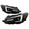 Spyder 5088093 fits Subaru 15-20 Impreza WRX Halogen High-Power LED Headlights-