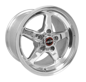 Race Star 92-510154DP 92 Drag Star 15x10.00 5x4.50bc 7.25bs Direct Drill Polished Wheel