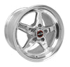 Race Star 92-510154DP 92 Drag Star 15x10.00 5x4.50bc 7.25bs Direct Drill Polished Wheel