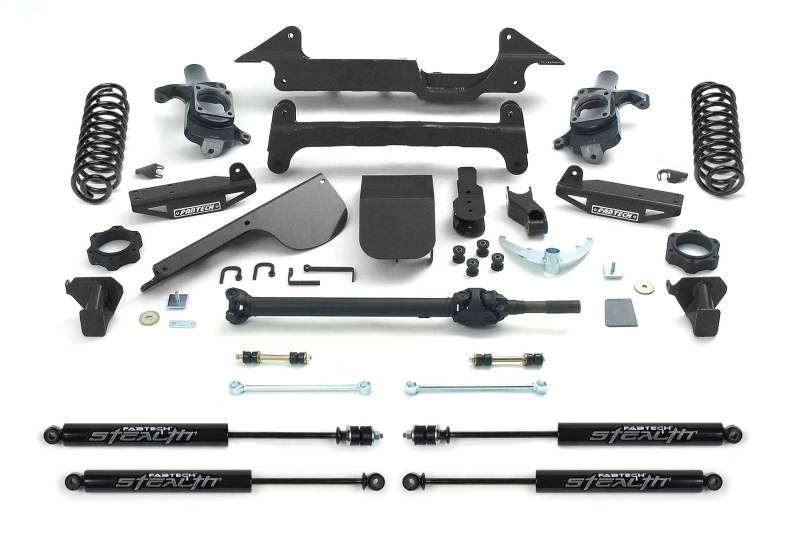 Fabtech K5000M fits Hummer 03-08 H2 Suv/Sut 4WD w/Rr Coil Springs 6in Perf Sys w/Stealth