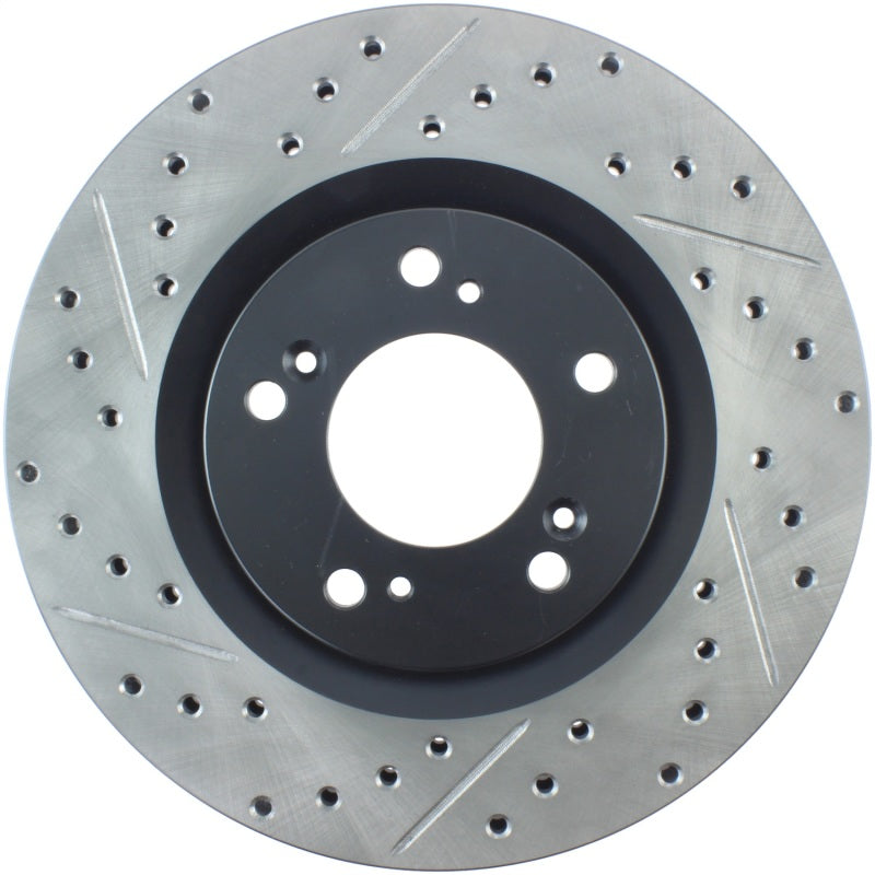Stoptech 127.40048R 00-09 S2000 Slotted & Drilled Right Front Rotor