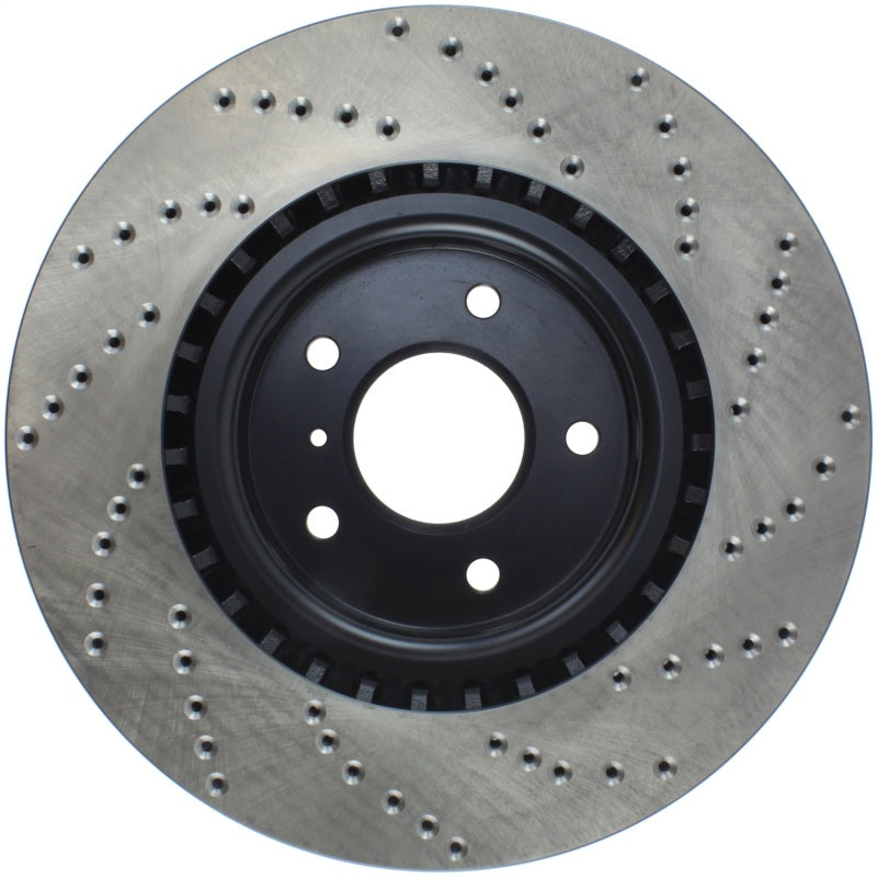 Stoptech 128.42076R Drilled Sport Brake Rotor