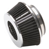 Edelbrock 43610 Air Filter Pro-Flo Series Conical 3 7In Tall Black/Chrome