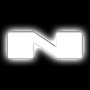 ORACLE Lighting 3140-N-001 Universal Illuminated LED Letter Badges - Matte Wht Surface Finish - N