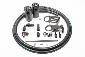 Radium Engineering 20-0637-FL fits Nissan S15 Silvia/200SX Dual Catch Can Kit Fl