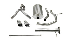 CORSA Performance 14254 Corsa 2005-2006 fits Chevrolet SSR 5.3L V8 Polished Sport Cat-Back Exhaust