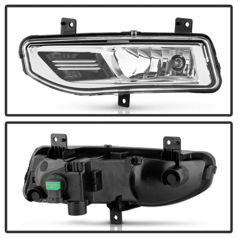 Spyder 5087072 fits Nissan 18-20 Kicks 2020 OEM Style Fog Lights W/OEM Fit Swit