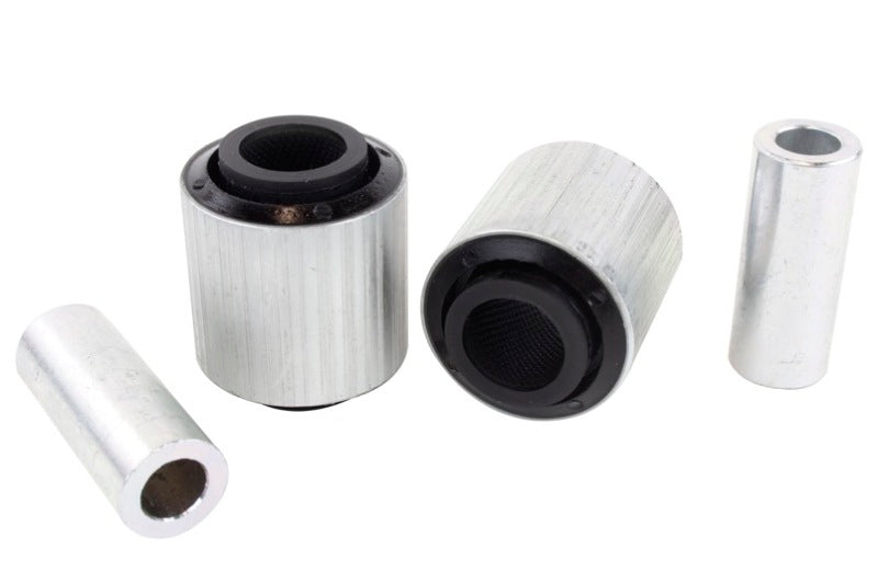 Whiteline W61705A Plus 5/ fits Infiniti 95-03 QX4 / 8/86-8/95 Pathfinder Rear Trailing Arm - Upper & Lwr Bushing