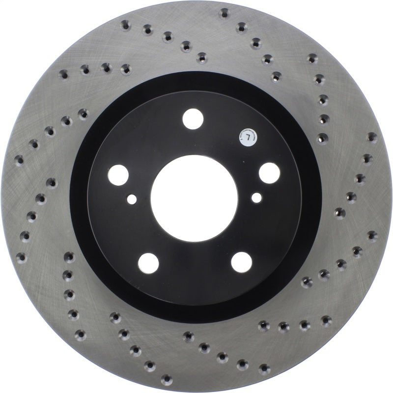 Stoptech 128.44146CL 07-13 Lexus ES 250/ES 300/ ES330/ES350 SportStop Drilled Left CRYO Front Rotor