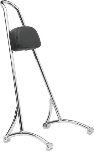 Burly B13-1501C Tall Sissy Bar 20in - Chrome
