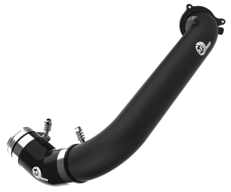 AFE 46-20488-B unner Black 2-3/4in Aluminum Charge Pipe 2021 fits Toyota Supra