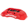 Wilwood caliper TX6-DM 14-18 ram 2500/3500 2.00/ 1.88/1.88 1.50 rotor L/H red