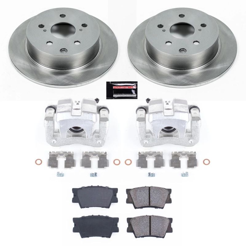PowerStop fits Pontiac 09-10 Vibe Rear Autospecialty Brake Kit w/Calipers