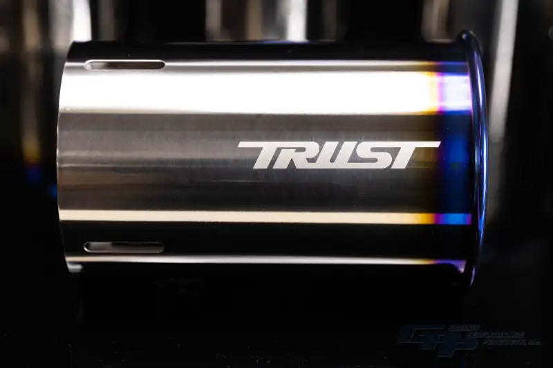 GReddy 11007123 PE-TR Rolled Tip-Burnt-Ti L 190mm x 115mm