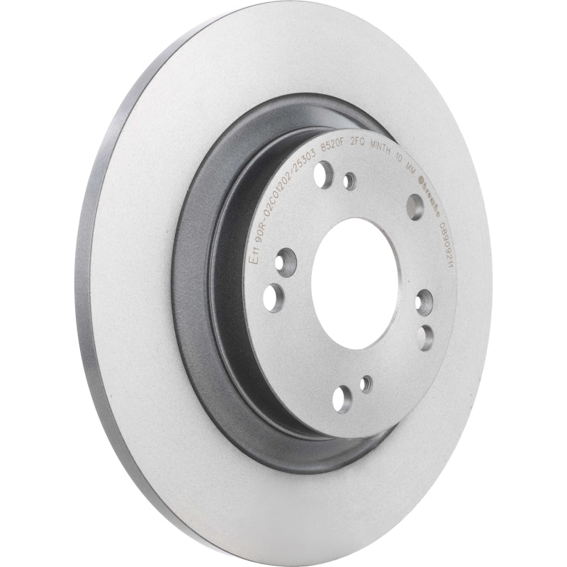 Brembo OE 08.9092.11 15-18 fits Porsche Macan Front Grooved UV Coated Rotor
