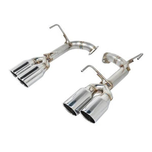 Remark RO-TSVA-D4 fits Subaru WRX Axle Back Exhaust Steel Double Wall Tip 4in