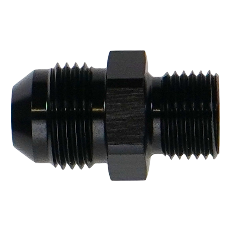 DeatschWerks 6-02-0644-B 8AN Male Flare to M16x1.5 Male Inverted Flare Adapter