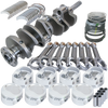 Eagle 158034180 fits Ford FE 4.250in Crank 6.700in I-Beam Rods -21cc Inv Dome 4.180in Pistons Rotating Assembly