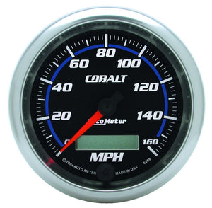 AutoMeter 6288 Autometer Cobalt 3-3/8in 160mph In-Dash Electronic Speedometer