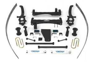 Fabtech K6000 04-13 fits Nissan Titan 2/4WD 6in Basic Sys w/Perf Shks
