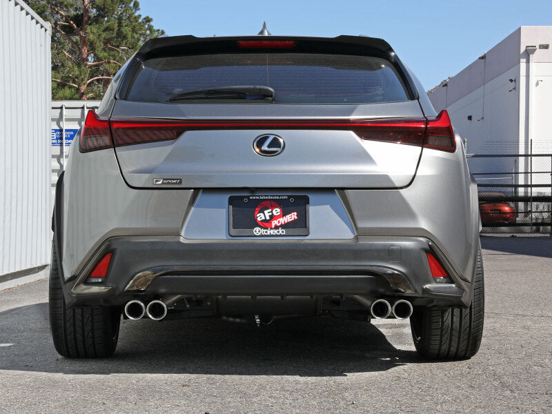 AFE 49-36054-P fits Lexus UX200 Takeda 2in - 2.5in. 304 SS Cat-Back Exhaust Sys