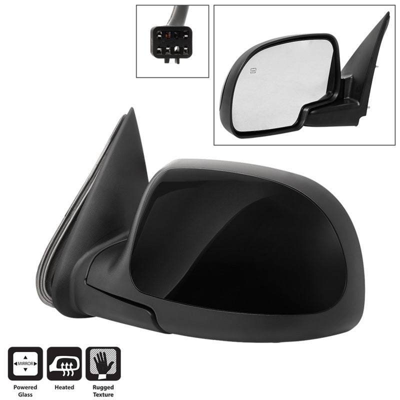 xTune 9938634 99-02 fits Chevy Silverado Power Heated Mirror - Left MIR-03CS99-