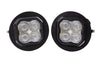 Diode Dynamics 96-17 Dodge Viper/ Ford F-150/Toyota Tundra/Sequoia/Tacoma SS3 LED Fog Light Kit