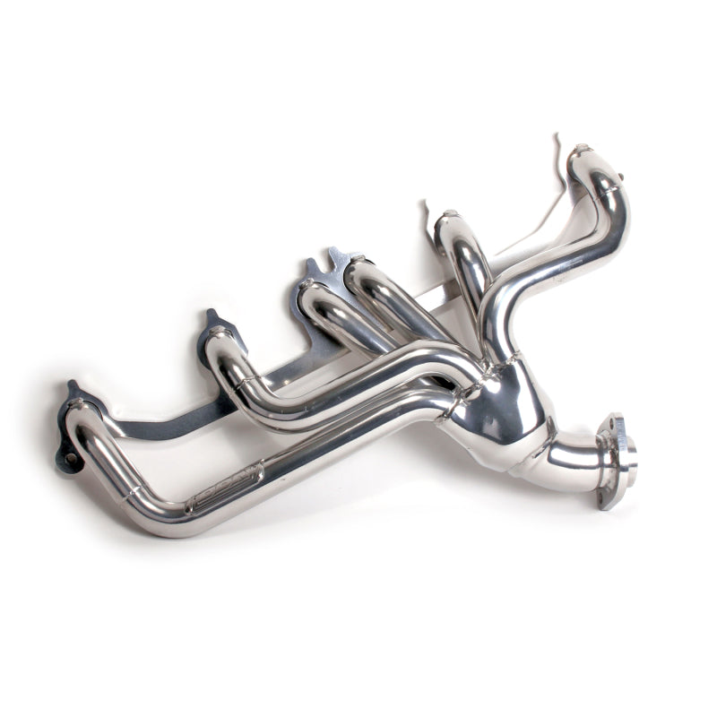 BBK  40520 fits Jeep 91-99 4.0L Short Tuned Length Header Silver Ceramic
