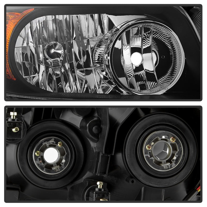 xTune 9042850 06-08 fits Toyota RAV4 OEM Style Headlights - Black (HD-JH-TRAV06