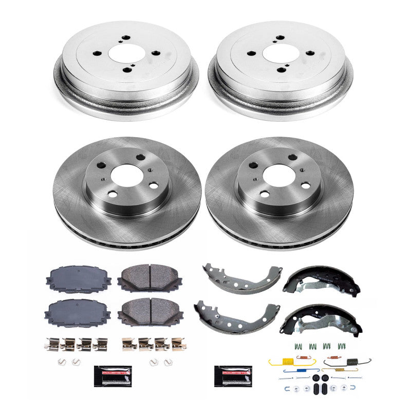PowerStop fits Toyota 15-18 Yaris Front & Rear Autospecialty Brake Kit