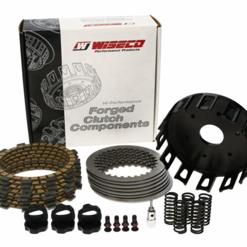 Wiseco WPPS010 Clutch Plate Kit - 7 Steel Clutch Basket