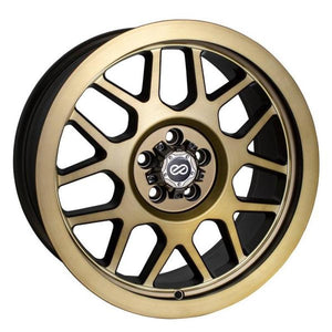 Enkei 526-790-7310BG Matrix 17x9 5x127 10mm Offset 108mm Bore Brushed Gold Wheel