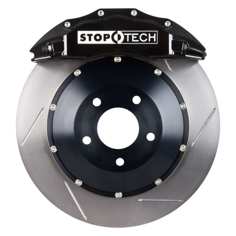 StopTech 83.160.6D00.51 fits BMW 08-13 M3/11-12 1M Coupe Front BBK w/ Black ST-60 Calipers Slotted 380x35mm Rotor