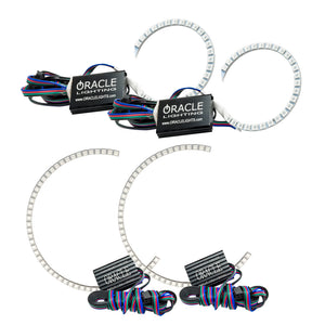 ORACLE Lighting 2204-334 Oracle fits Chevrolet Impala 06-13 Halo Kit - ColorSHIFT w/o Controller