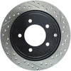 Stoptech 127.63069L Slotted & Drilled Sport Brake Rotor